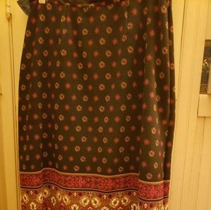 Printed Skirt